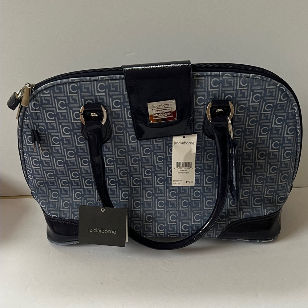 New Liz Claiborne Boarding Luggage Bag